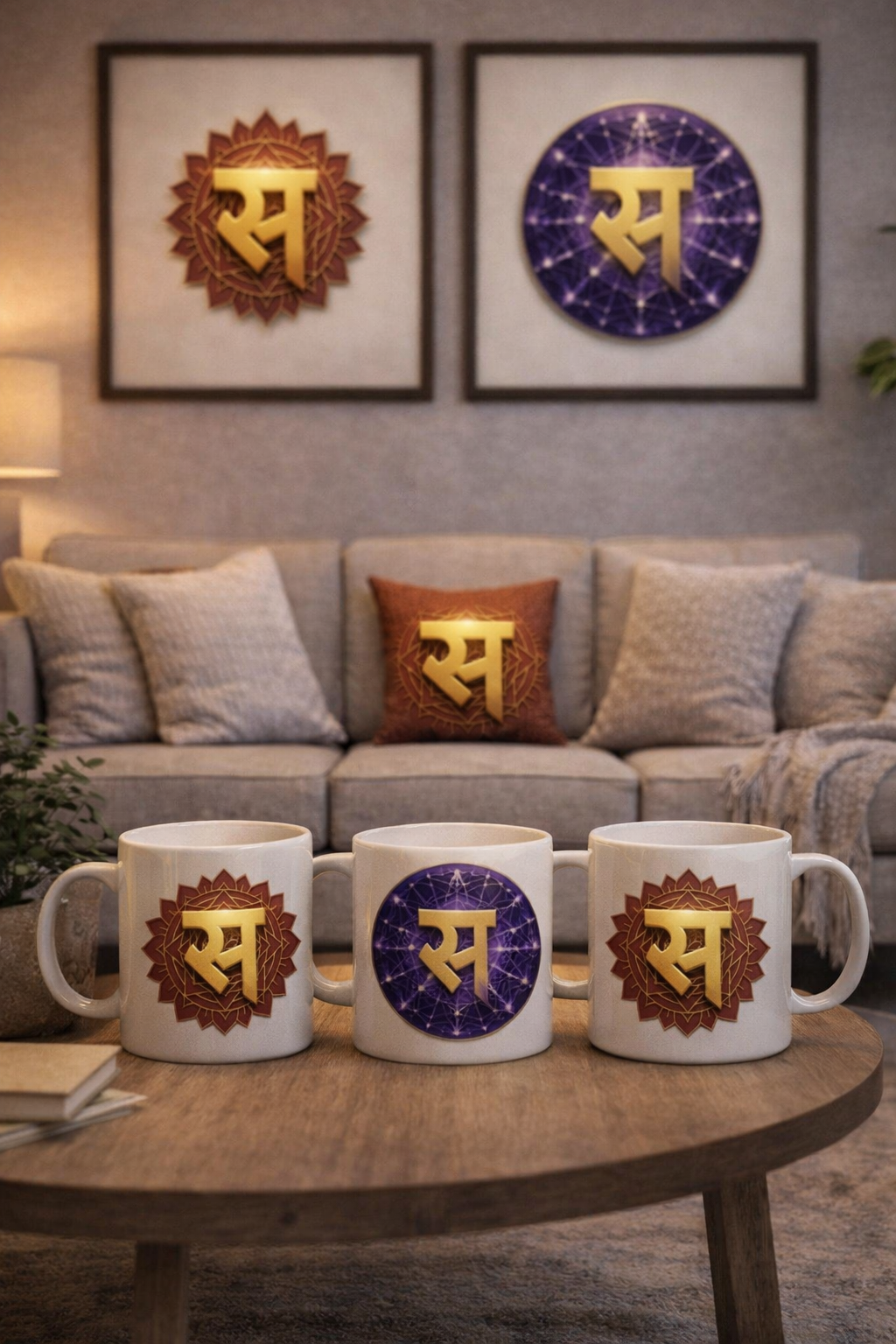 Home & Living Collection - Custom mugs, blankets, and home decor